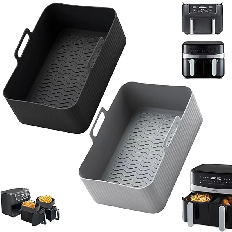 Air Fryer Silicone Pot Liner - Airfryer Accessoires Lucht Friteuse Siliconen Mand
