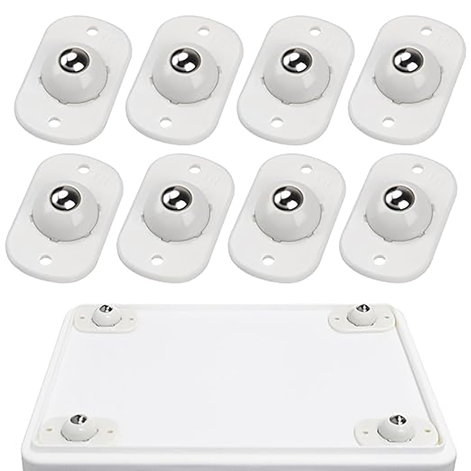 Small Appliances - 8 stuks/16 stuks zelfklevende zwenkwielen, rollenwielen