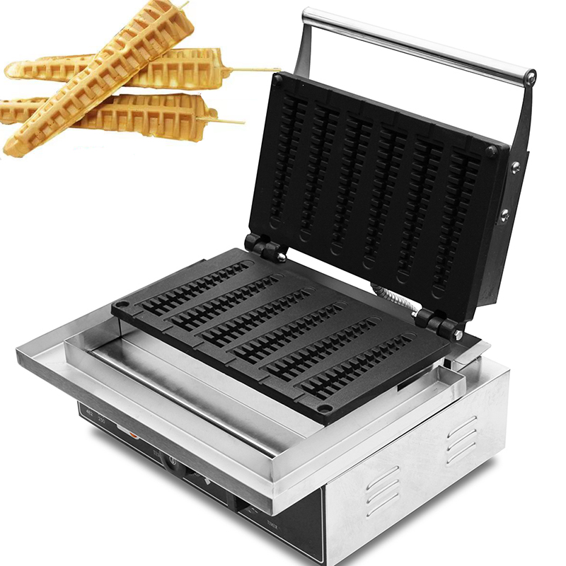 Mini Waffle Maker Machine - HPH2O Elektrische Wafelijzer Machine Lolly Wafel