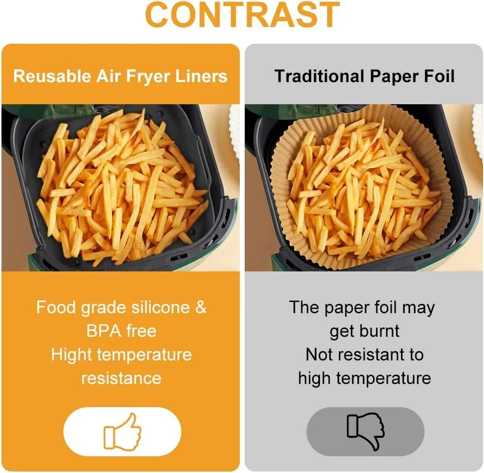 Luchtfriteuse siliconen pot Di - Air Fryer Silicone Pot Liner recensie en prijs