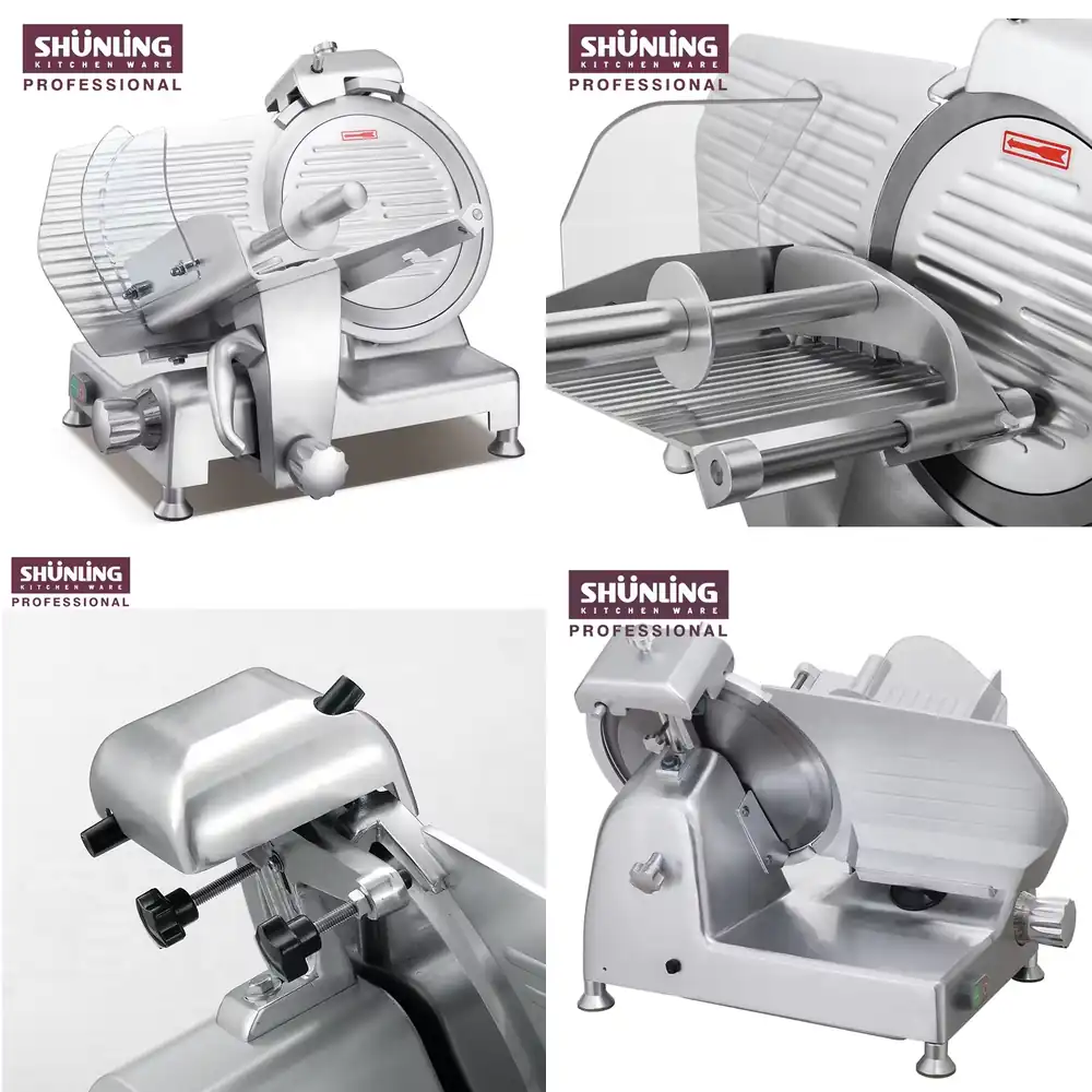 Nieuwe SHUNLING Elektrische Vl - Automatic Meat Slicer Home recensie en prijs