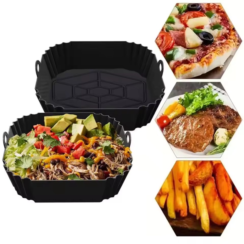 1pc siliconen luchtfriteuse po - Air Fryer Silicone Pot Liner recensie en prijs