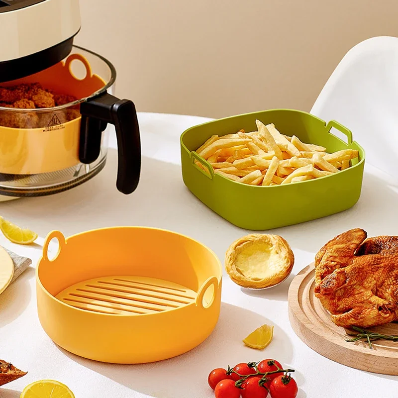 Ronde Lucht Friteuse Voeringen - Air Fryer Silicone Pot Liner recensie en prijs