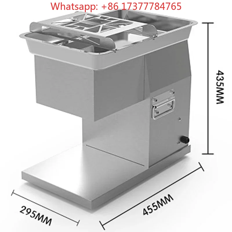 550W Desktop Vleessnijmachine  - Automatic Meat Slicer Home recensie en prijs