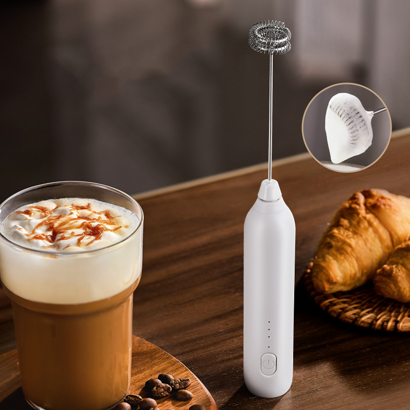 Elektrische koffiemelkopschuim - Electric Milk Frother Handheld recensie en prijs