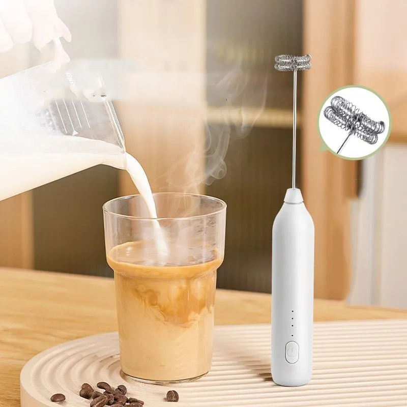 Elektrische koffiemelkopschuim - Electric Milk Frother Handheld recensie en prijs